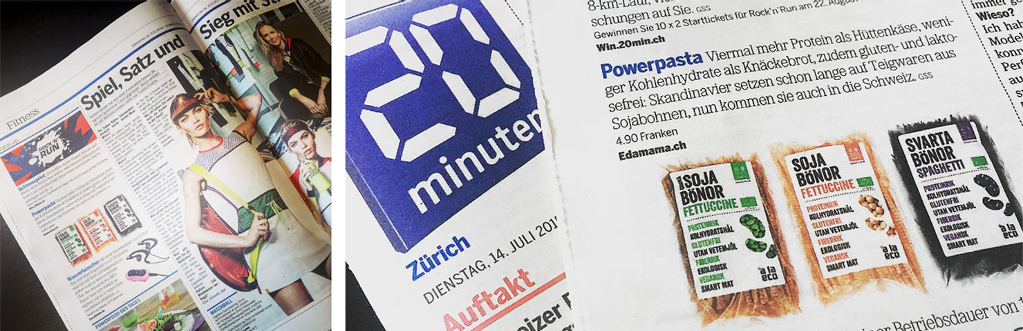 EDAMAMA bei 20min.ch